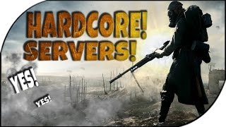 Battlefield 1 hardcore servers! || It's so good! || Battlefield 1 hardcore conquest.
