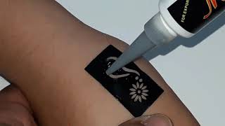 Hint kınası ile dövme yapımı - Bilgi Sebili