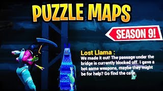 Best Puzzle Maps In Fortnite Season 9 WITH CODES!