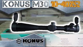 Visor KONUS M30 nivel 10-40X52