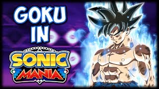 Goku Goes Ultra Instinct to Stop Dr. Eggman - Sonic Mania Mod Showcase