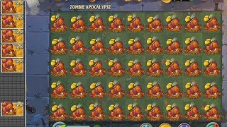 Plants vs Zombies 2 Challenge - Escape Root vs all Gargantuar