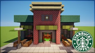 Minecraft: Construindo um Starbucks (+Decoração)