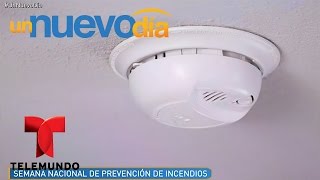 La importancia de utilizar un detector de humo | Un Nuevo Día | Telemundo