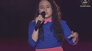 LA VOZ KIDS PERÚ 27-02-15 NOELANI ASPIROS "IF I AIN'T GOT YOU" PRIMERA FINAL