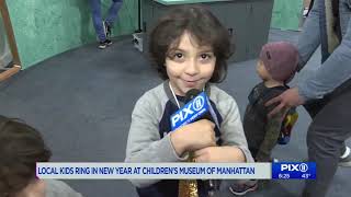 Local kids ring in new year at Children's Museum of Manhattan