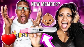 Telling Husband I’m PREGNANT Prank !! **His Reaction Was Priceless** Must Watch