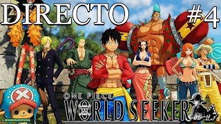 One Piece World Seeker - Directo #4 Español - Final del Juego - Mapas del Tesoro - Xbox One X