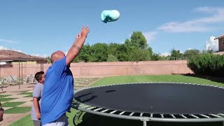 Will This Giant Water Balloon Wubble Bubble Fly?!