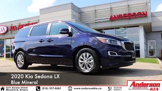 2020 Kia Sedona LX (Mineral Blue) - Feature