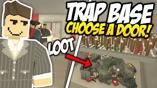 CHOOSE A DOOR - Unturned Trap Base | Wrong Door= DEATH!