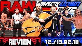 WWE RAW vs. SmackDown Review - BRAUN GIBT KONTRA(BASS)! - 12./13.02.18 (Deutsch/German)