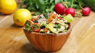 Middle Eastern Pita Salad (Fattoush Salad)