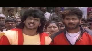 Priyanka don't marry Upendra and Prabhdeva Tragedy Climax Scenes  | Shemaroo Kannada