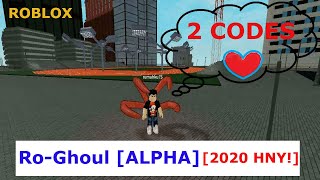 2020 HNY! Ro Ghoul [ALPHA]  ROBLOX | 2 CODES RC+ YEN | January 2020