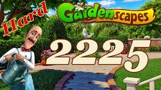 GardenScapes Hard level 2225