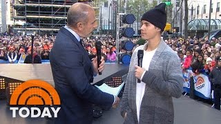 Justin Bieber Talks Paris Attacks, New Album | TODAY