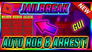 NEW HACK SCRIPT JAILBREAK GUI, AUTO ARREST, AUTO ROB, INFINITE NITRO, UNLIMITED MONEY & MORE!