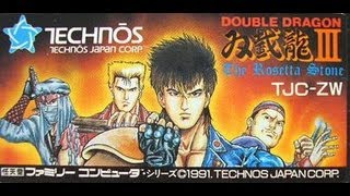 【FC】ダブルドラゴン3「ダブル旋風脚！」で全員生還クリア 28:22【920kun】
