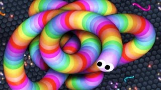 САМЫЙ БОЛЬШОЙ SLITHER.IO В МИРЕ | Интересные моменты СЛИЗНЯКА!