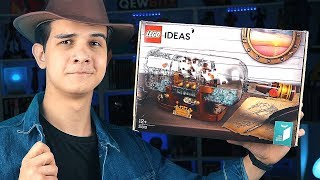 LEGO КОРАБЛЬ В БУТЫЛКЕ - Набор На Обзор (21313)