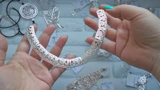 КОЛЬЕ, кольца, браслеты, серьги ЧОХУ - серебро из Якутии!