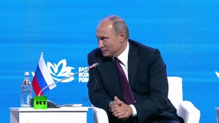 Путин проводит пленарное заседание «Дальний Восток: создавая новую реальность» в рамках ВЭФ