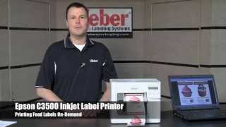 Epson C3500 Food Label Printer