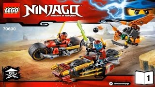 LEGO Ninjago  2016  NINJA  BIKE  CHASE  70600  - Лего  Ниндзя го  Погоня на Мотоциклах  #1