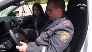А вы так "У"меете? Обучаем девушку вождению \ выпуск 2