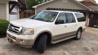 2013 Ford Expedition EL XLT 4x4 walkaround 0-60 0-70 POV test drive 5.4 triton