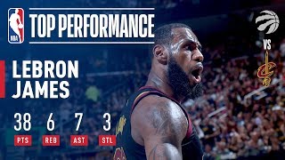 LeBron James' Dominant Performance & Buzzer Beater vs Toronto
