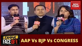 Campus FaceOff | Students Grills Amit Malviya, Supriya Shrinate & Jashmine Shah