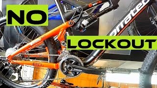 NO LOCKOUT Needed! 2017 Corratec Inside Link 10Hz Trail And XC Bikes.