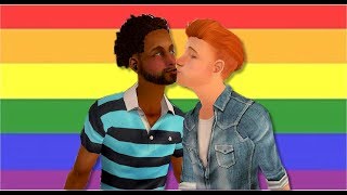 The Sims 2 Create A Sim : Pride Month Couple! ?