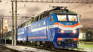 ZDSimulator.ЧС7-094+ЧС8-045 со скорым международным поездом №023 Москва - Париж, Москва - Минск