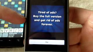 Android App "Wordfeud"