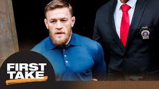 First Take reacts to Conor McGregor's UFC 223 media day attack and arrest | First Take | ESPN