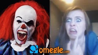 Pennywise goes on Omegle!