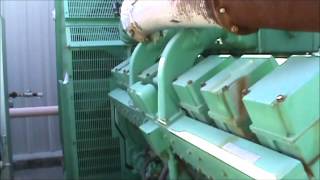 Cummins KTA50, 1000 kW 480V Diesel Generator Set