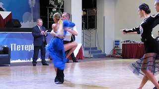Ча-ча-ча (Взрослые до В класса) 18.01.2018 Чемпионаты и Первенства Санкт-Петербурга