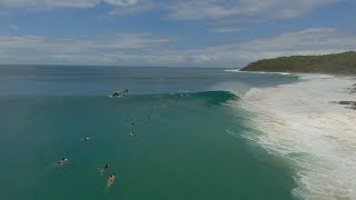 Cyclone Oma Barreling Boiling Pot Noosa Going OFF Thurs 21-Feb-2019