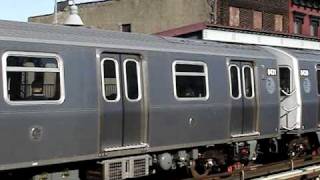 MTA New York City Subway : Broad Street Bound R160A-1 J Train @ Marcy Avenue