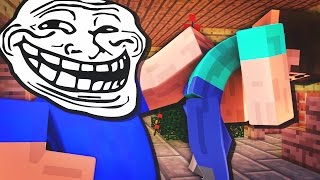 ТРОЛЛИНГ ГРИФЕРА НА СЕРВЕРЕ! ТРОЛИНГ ГРИФЕРА В МАЙНКРАФТЕ (minecraft roleplay юмор) | ВЛАДУС