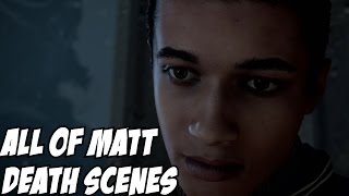 Until Dawn All of Matt Death Scene (Obviously Spoilers)
