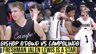 Campolindo vs Bishop O'Dowd | Freshman Jalen Lewis Got The GOOD & Hits GAME WINNER!!