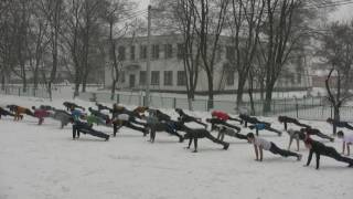Флешмоб "Підтримай бійця АТО!"