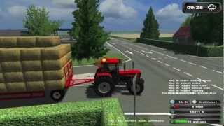 Bale driving ★ Bloopers in Farming Simulator [HD]