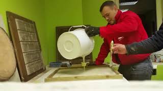 Изготовление полиуретановых форм для декоративного камня