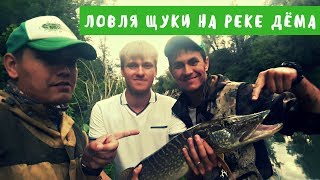 Ловля щуки на реке Дёма
